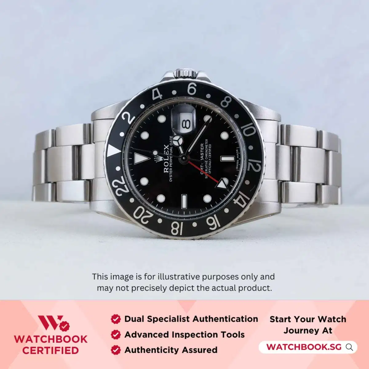 Rolex GMT-Master 16750 Black Oyster thumbnail