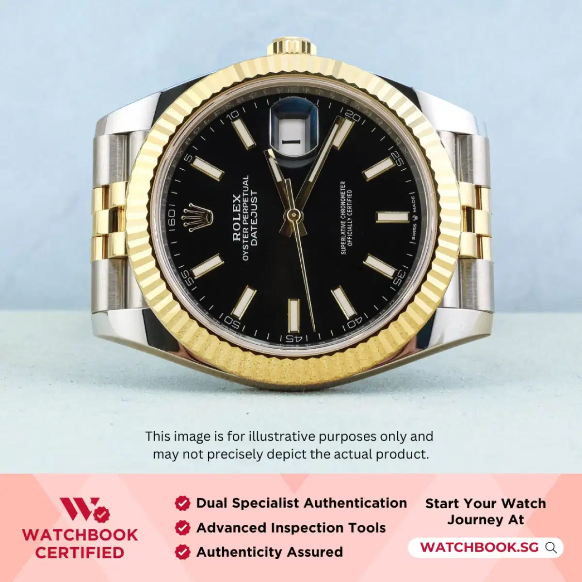 Rolex Datejust 126333 Black Jubilee