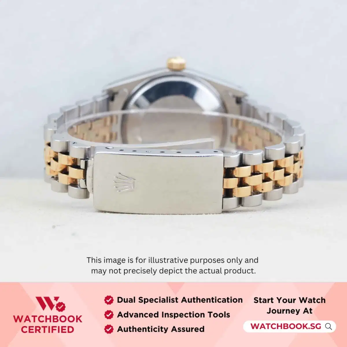 Rolex Datejust 68273 White Roman Jubilee thumbnail