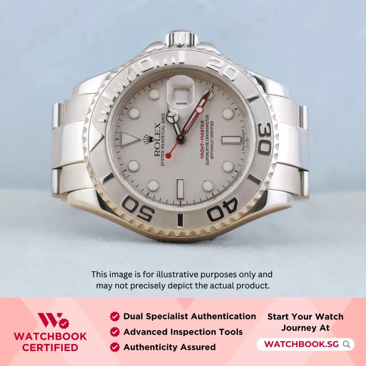 Rolex Yacht Master 16622 Silver Oyster thumbnail