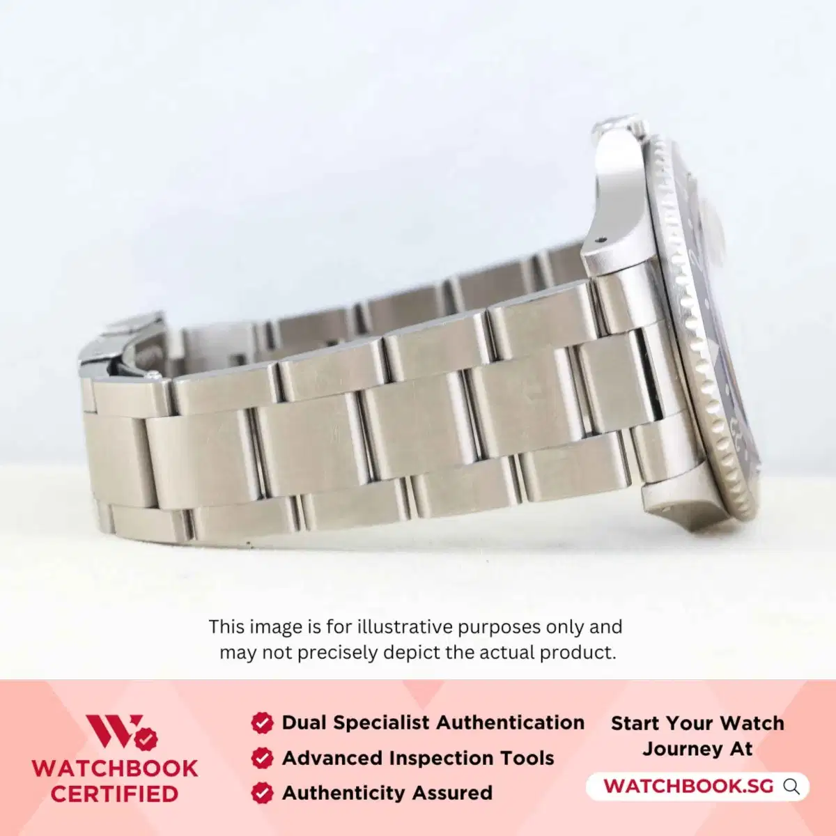 Rolex GMT Master II Pepsi 16710 Black Oyster thumbnail