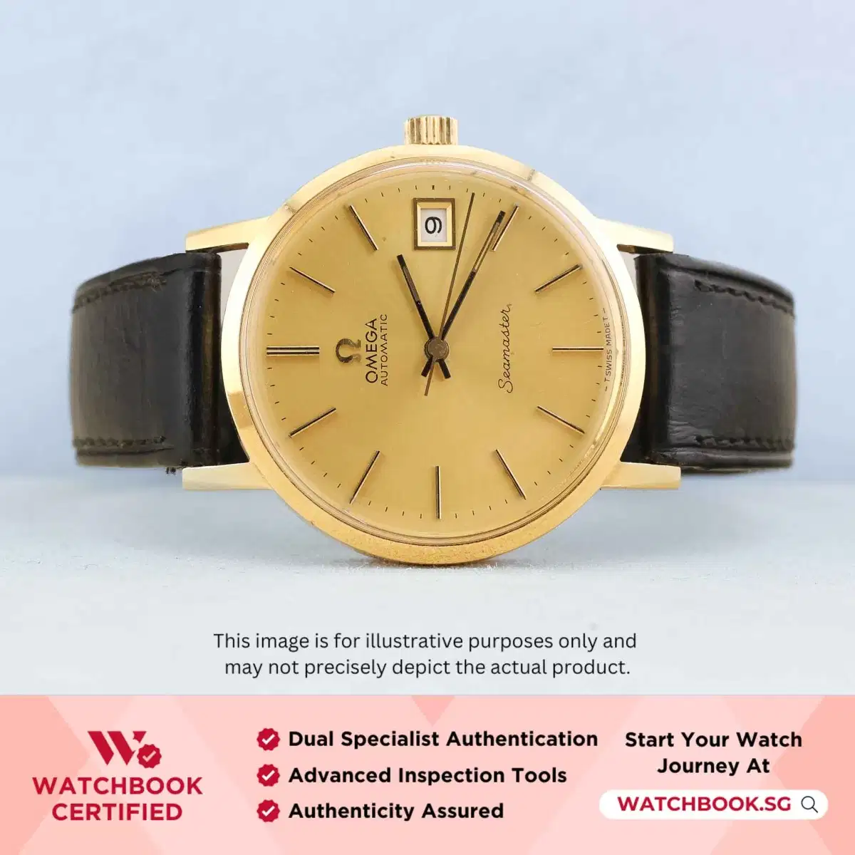 Omega Seamaster 166.0217 Champagne