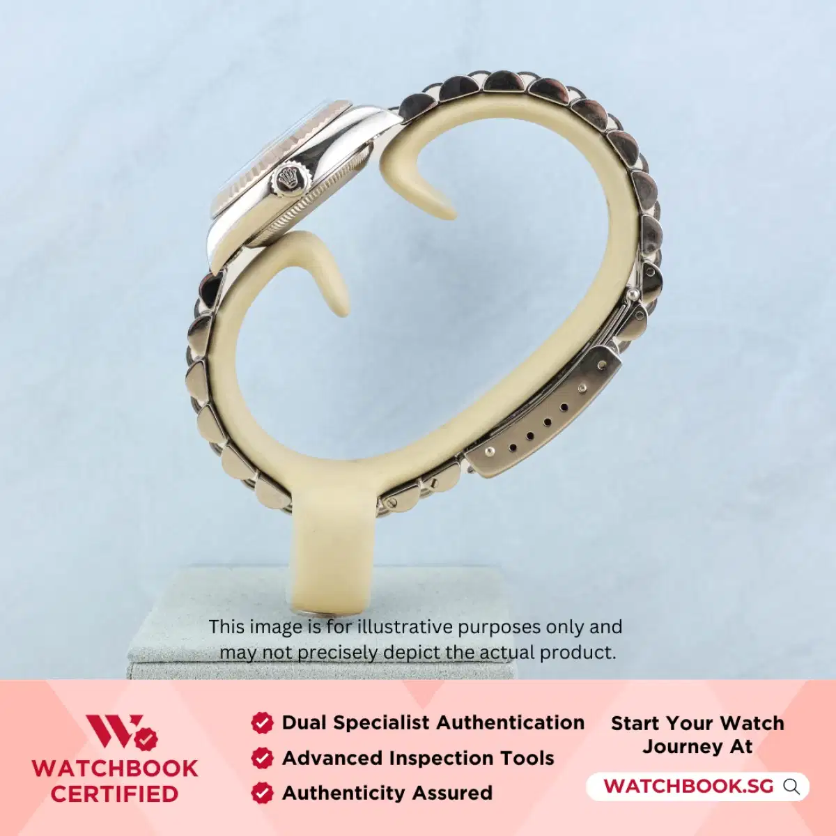 Rolex Datejust 79174 White w Roman Jubilee thumbnail