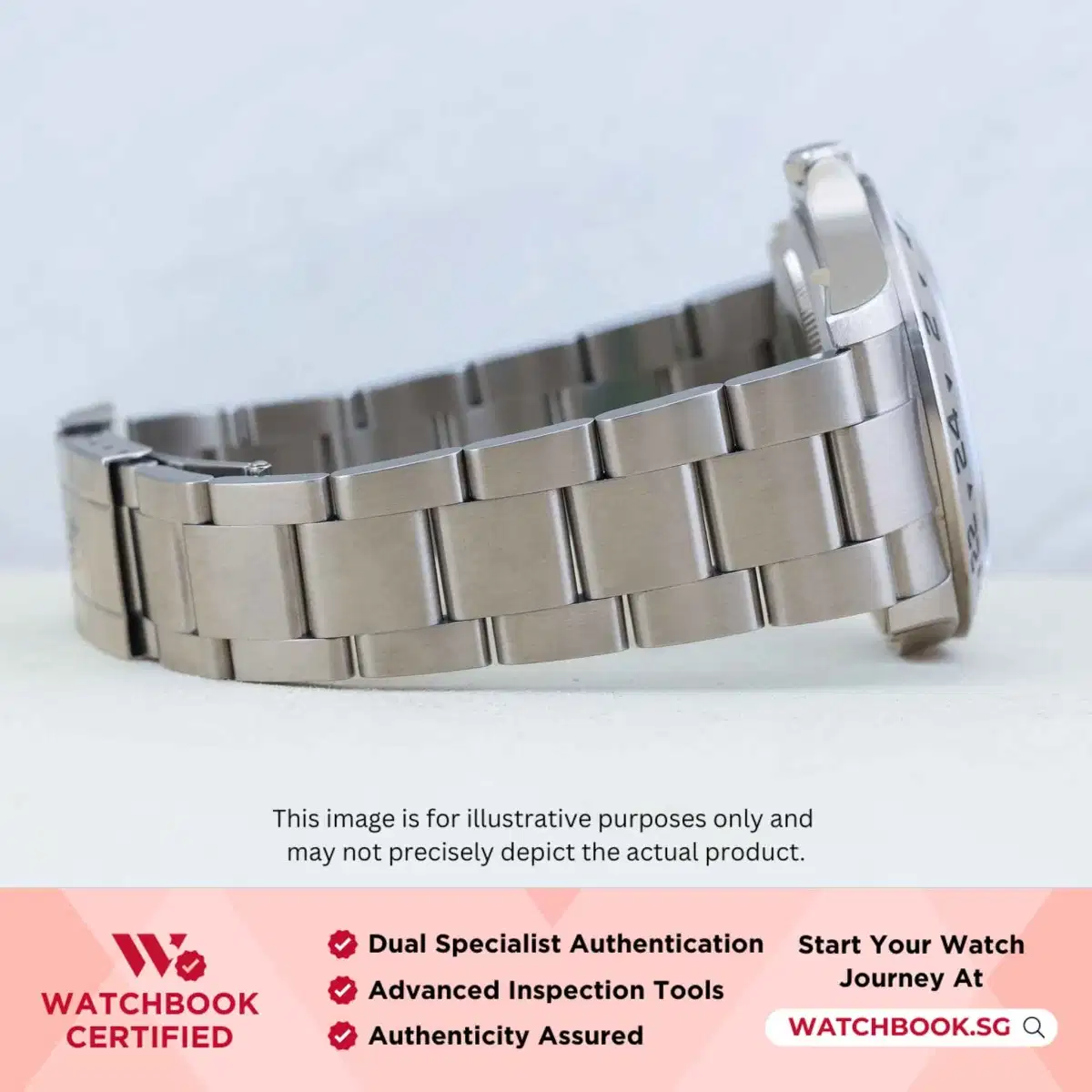 Rolex Explorer II 16570 White Oyster thumbnail