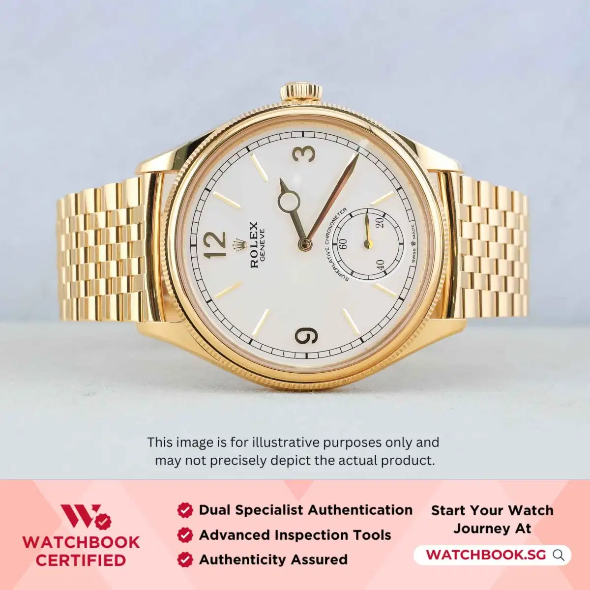 Rolex 1908 52508 Intense White Settimo