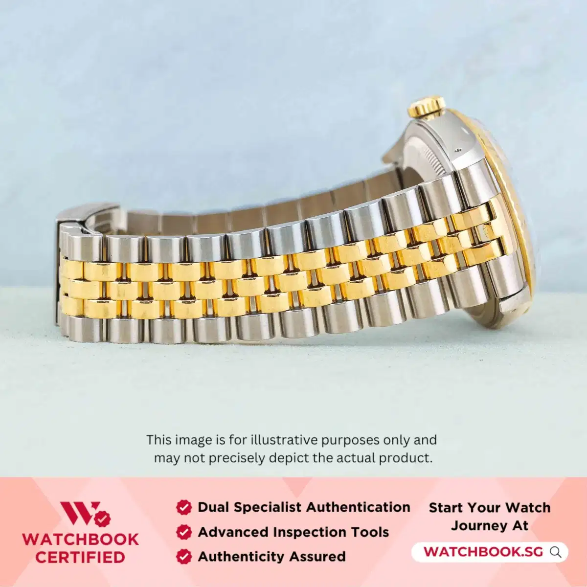 Rolex Datejust 16233 Champagne Index Jubilee thumbnail