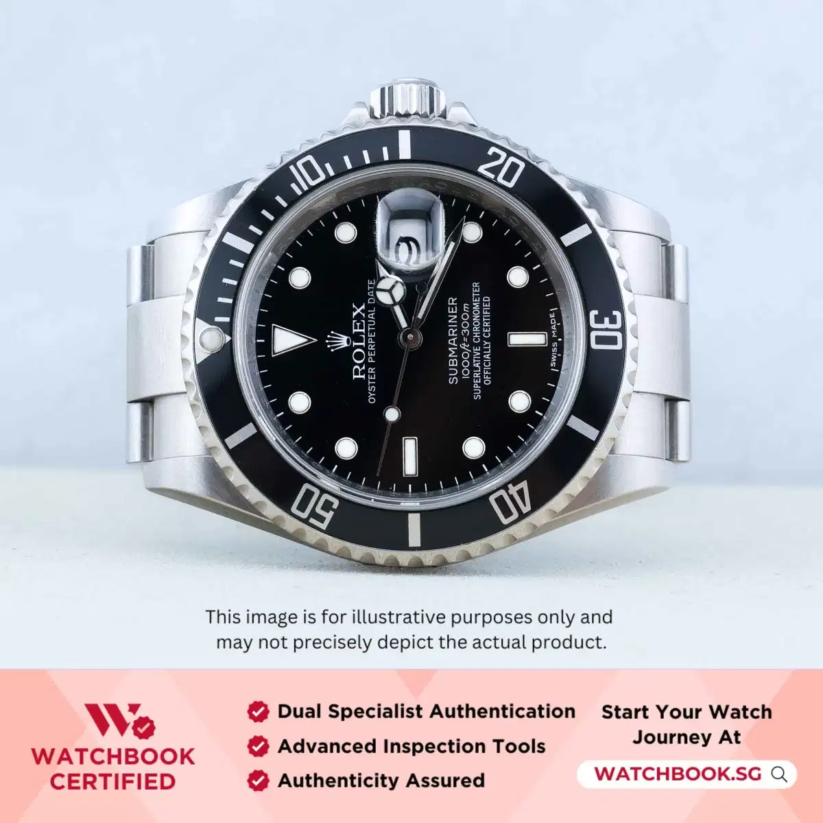 Rolex Submariner 16610 Black Oyster thumbnail