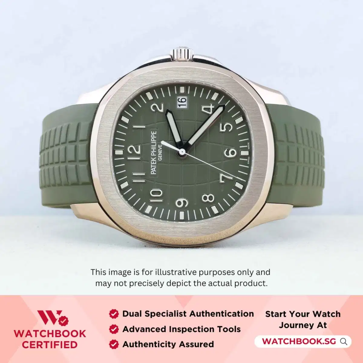 Patek Philippe Aquanaut 5168G-010 Khaki Green