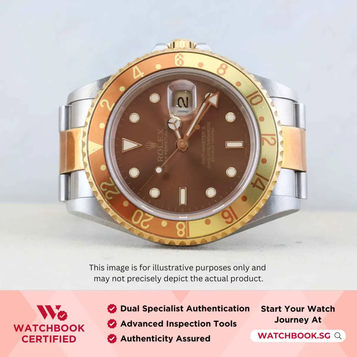 Rolex GMT Master II 16713 Brown Oyster