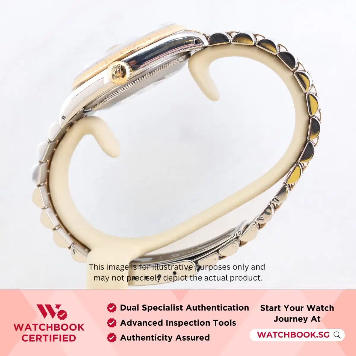 Rolex Datejust 16233 Champagne with 10 point Diamond Index Jubilee thumbnail