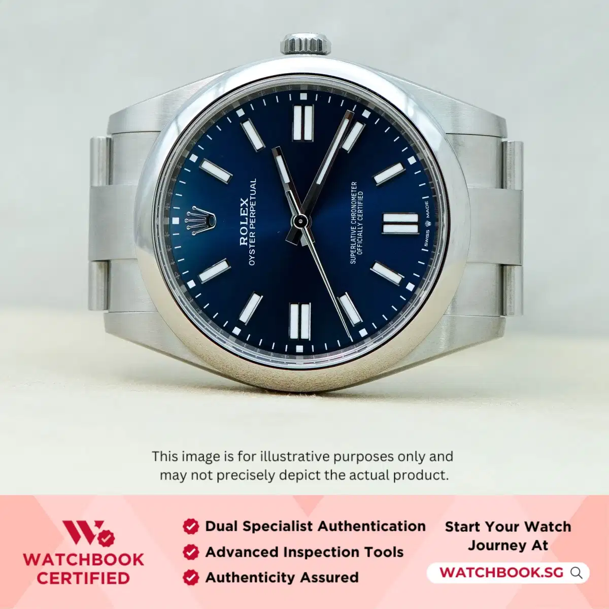 Rolex Oyster Perpetual 124300 Bright Blue Oyster