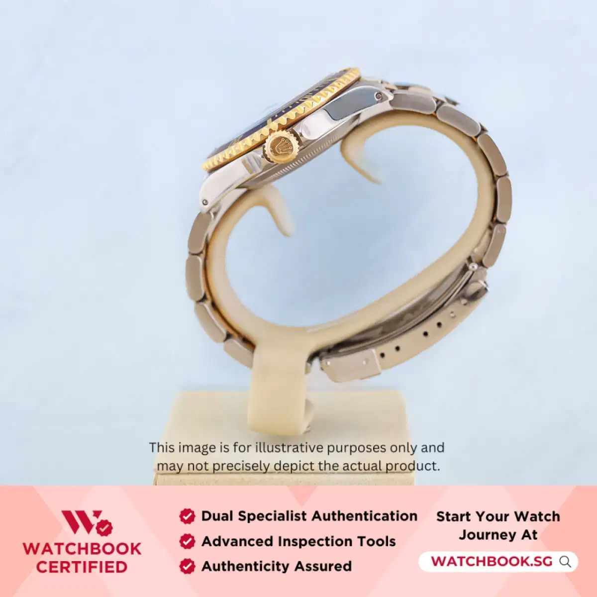 Rolex Submariner 16613LB Blue thumbnail