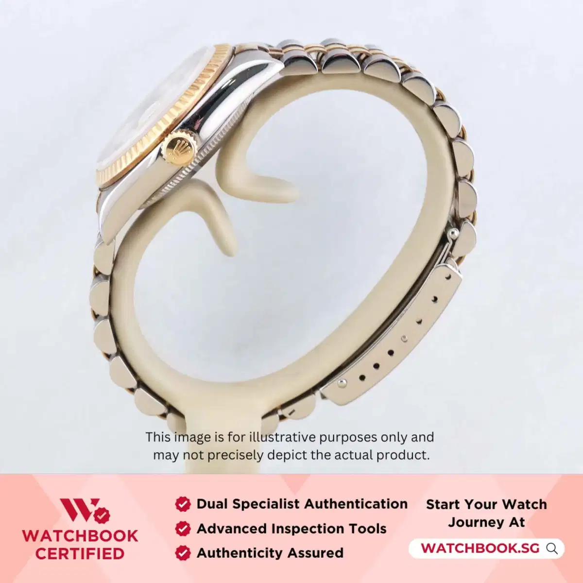 Rolex Datejust 68273 White Roman Jubilee thumbnail