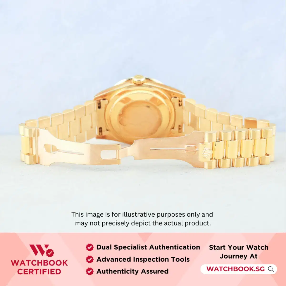 Rolex Daydate 18238 Blue Vignette President thumbnail