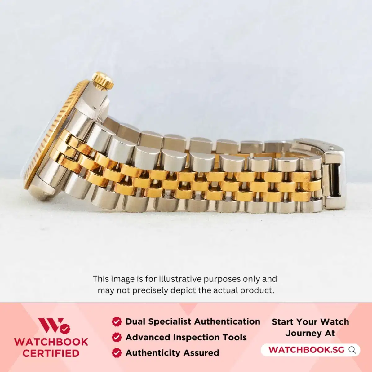 Rolex Datejust 68273 White Roman Jubilee thumbnail