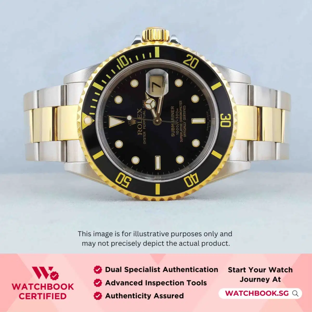 Rolex Submariner 16613 Black Oyster thumbnail