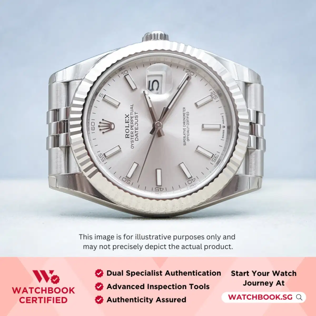 Rolex Datejust 126334 Silver Jubilee