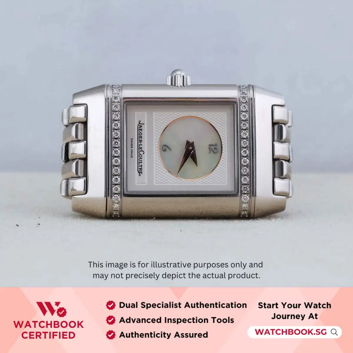 Jaeger LeCoultre JLC Reverso Duetto Q2568402 Silver Guilloché Front | Black Guilloché Reverse thumbnail