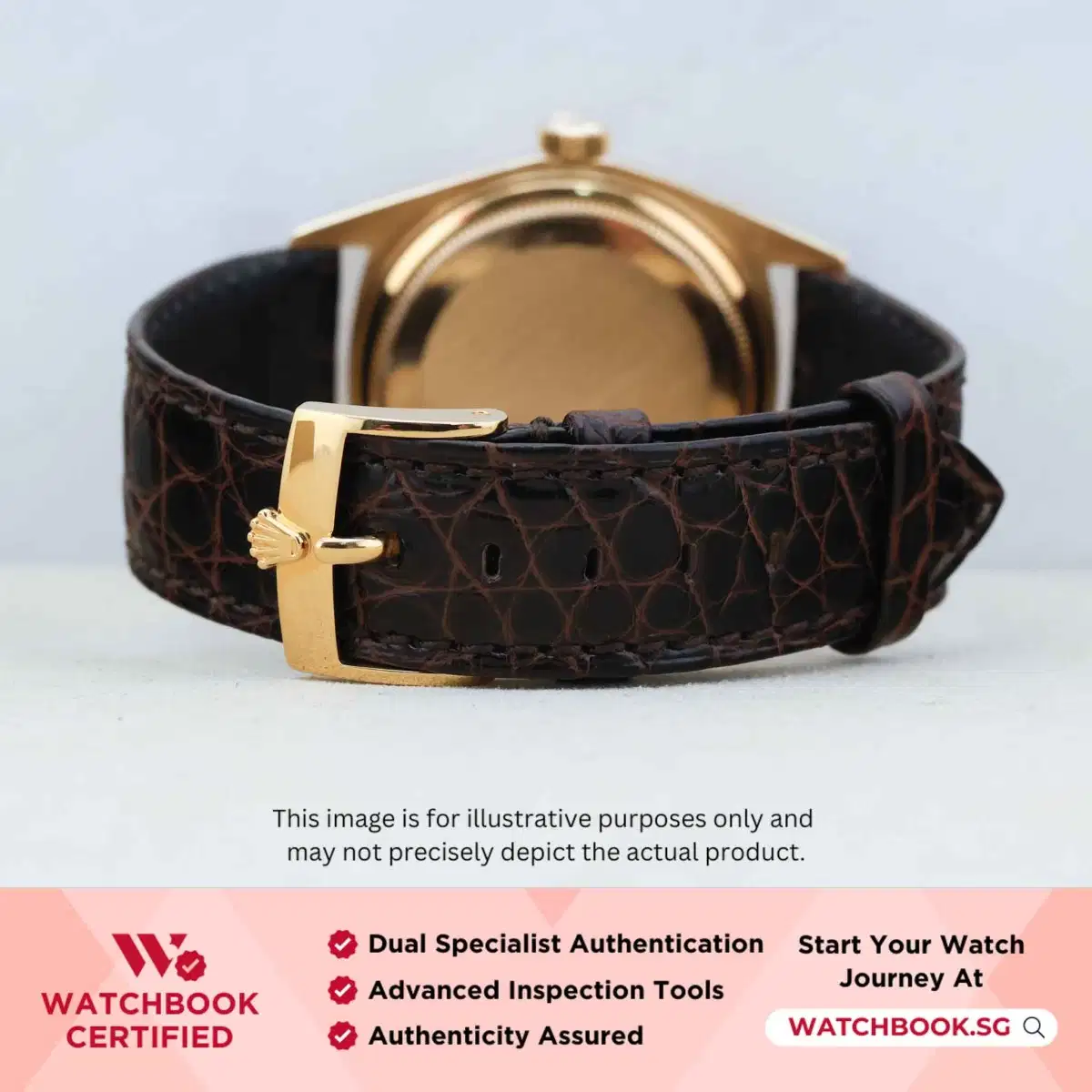 Rolex Daydate 1803 Champagne Sigma Leather thumbnail