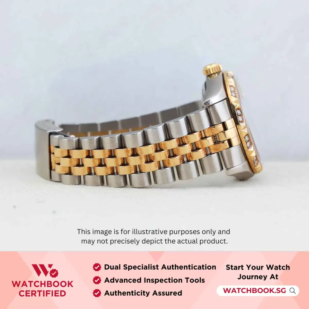 Rolex Datejust 68273 Computer w 10 Point Diamond Jubilee thumbnail