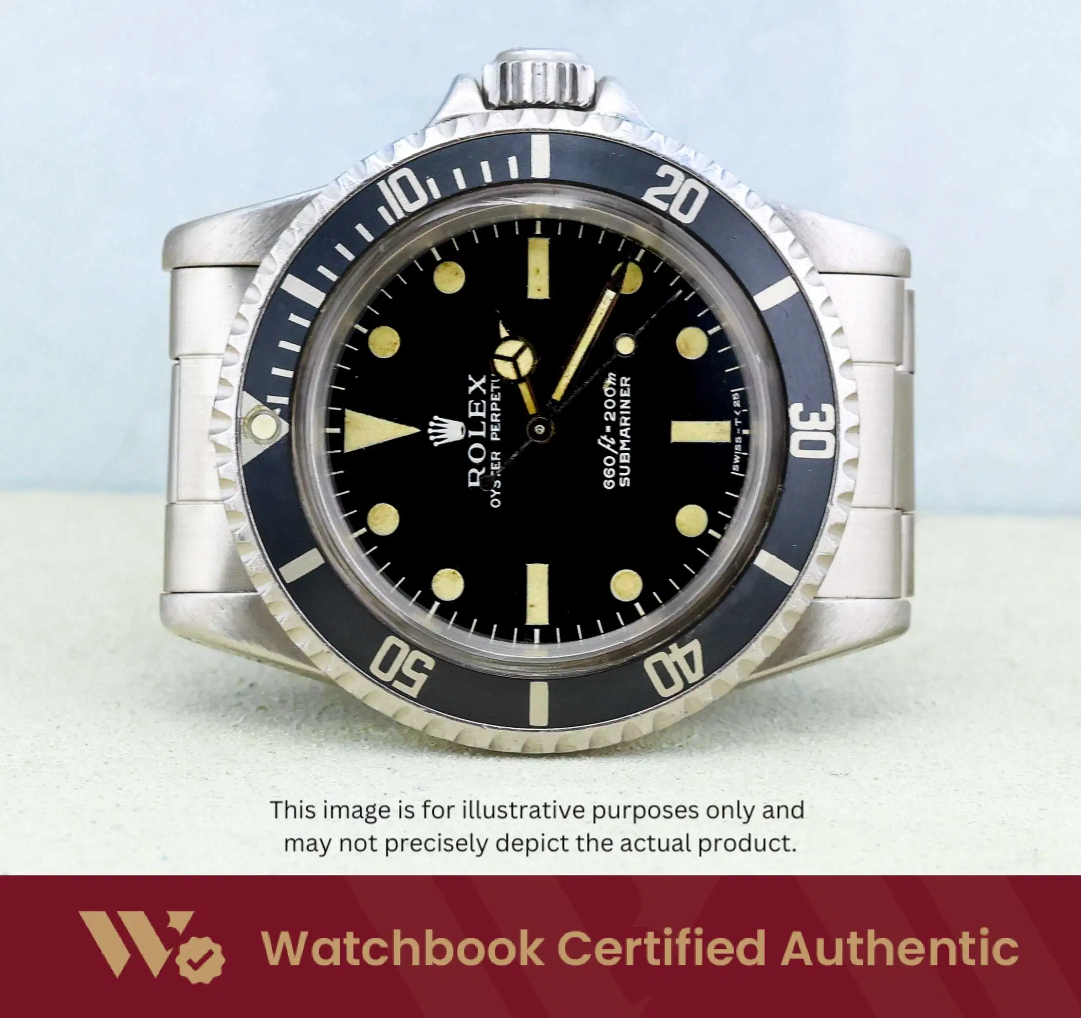 Rolex Submariner Kissing 40 5513 Black Oyster thumbnail