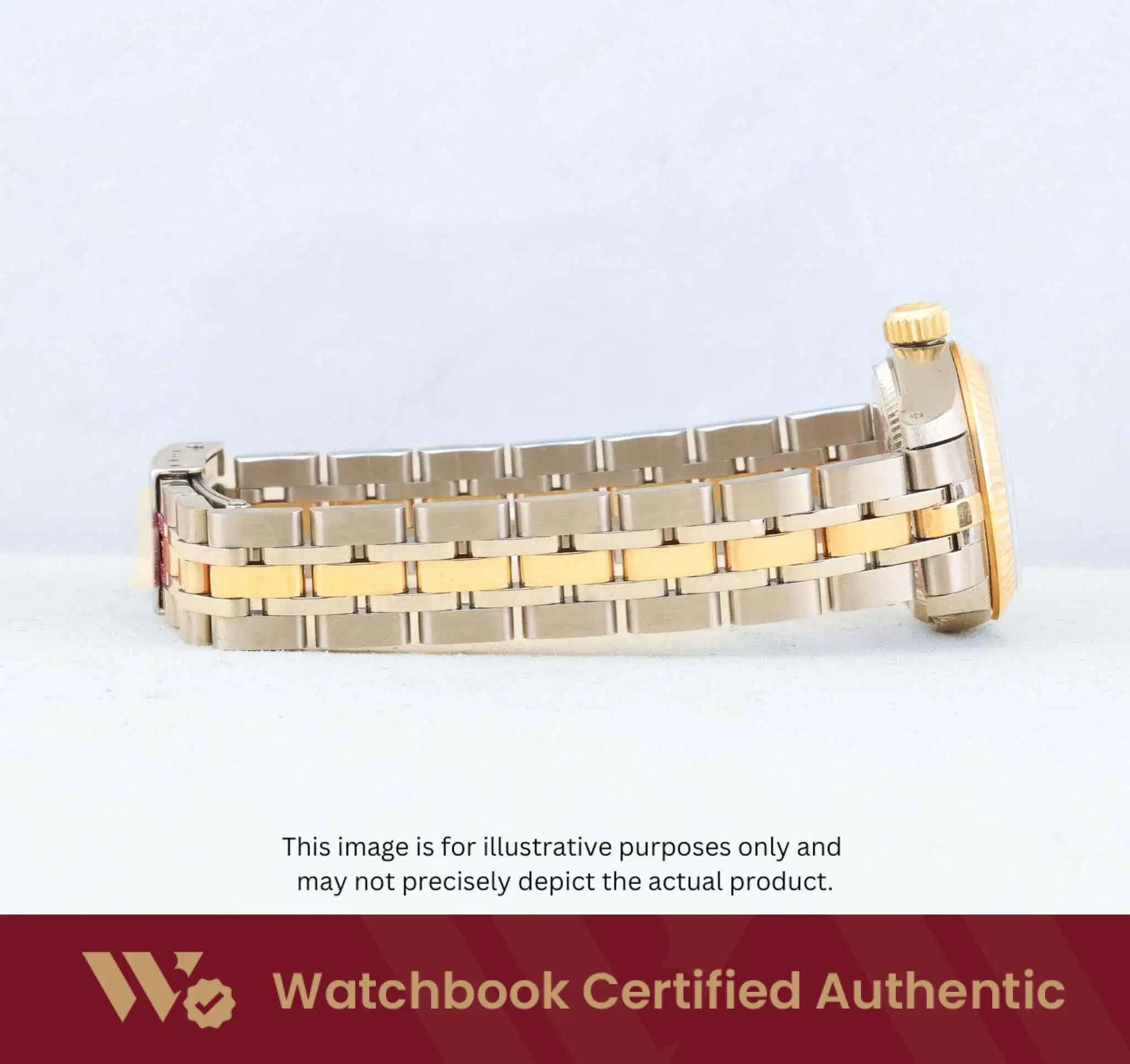 Tudor Princess Date 92513 Silver Motif w 10 Point Diamonds thumbnail