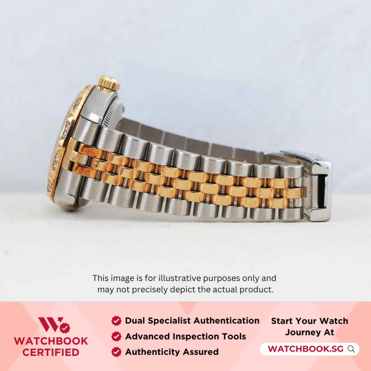Rolex Datejust 68273 Computer w 10 Point Diamond Jubilee thumbnail