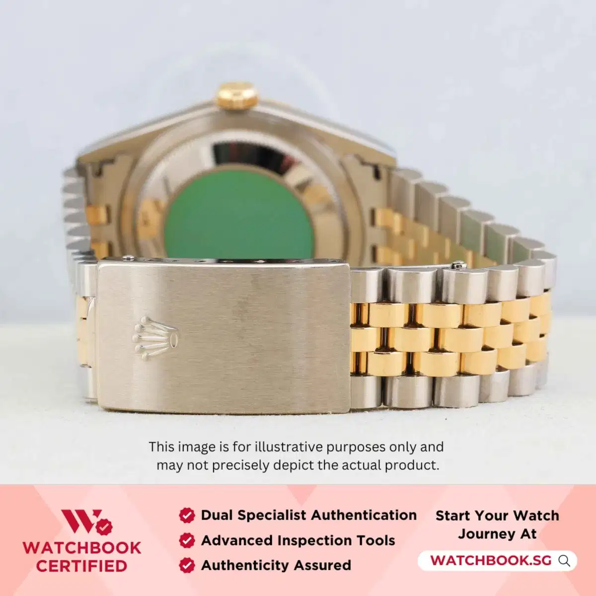 Rolex Datejust 16233 Champagne Linen Jubilee thumbnail