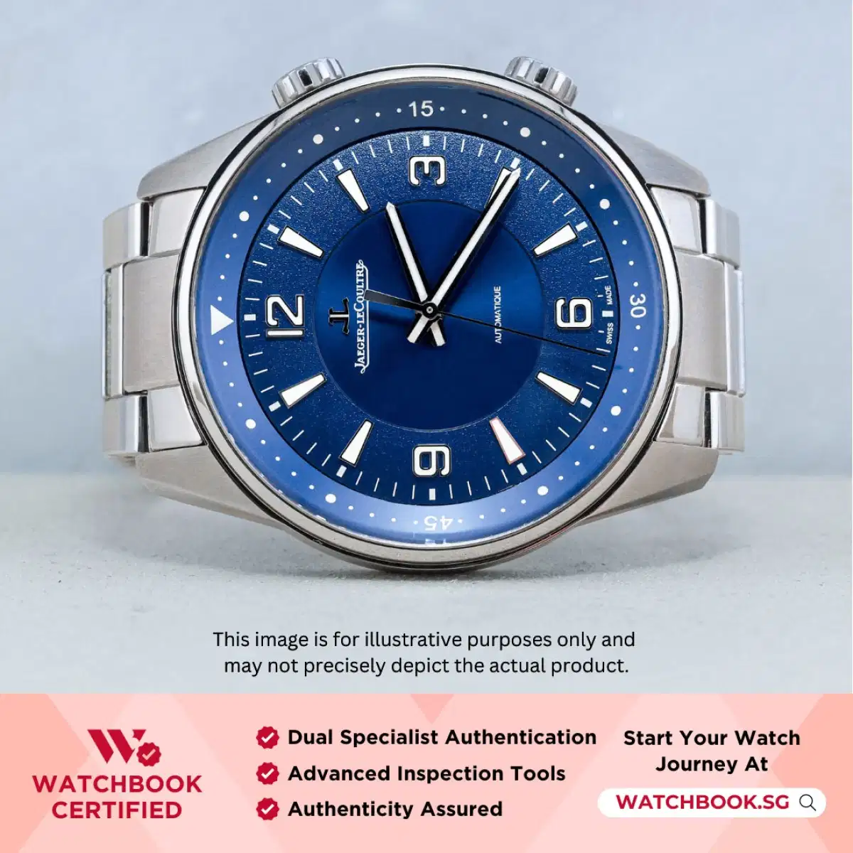 Jaeger LeCoultre JLC Polaris Q9008180 Blue