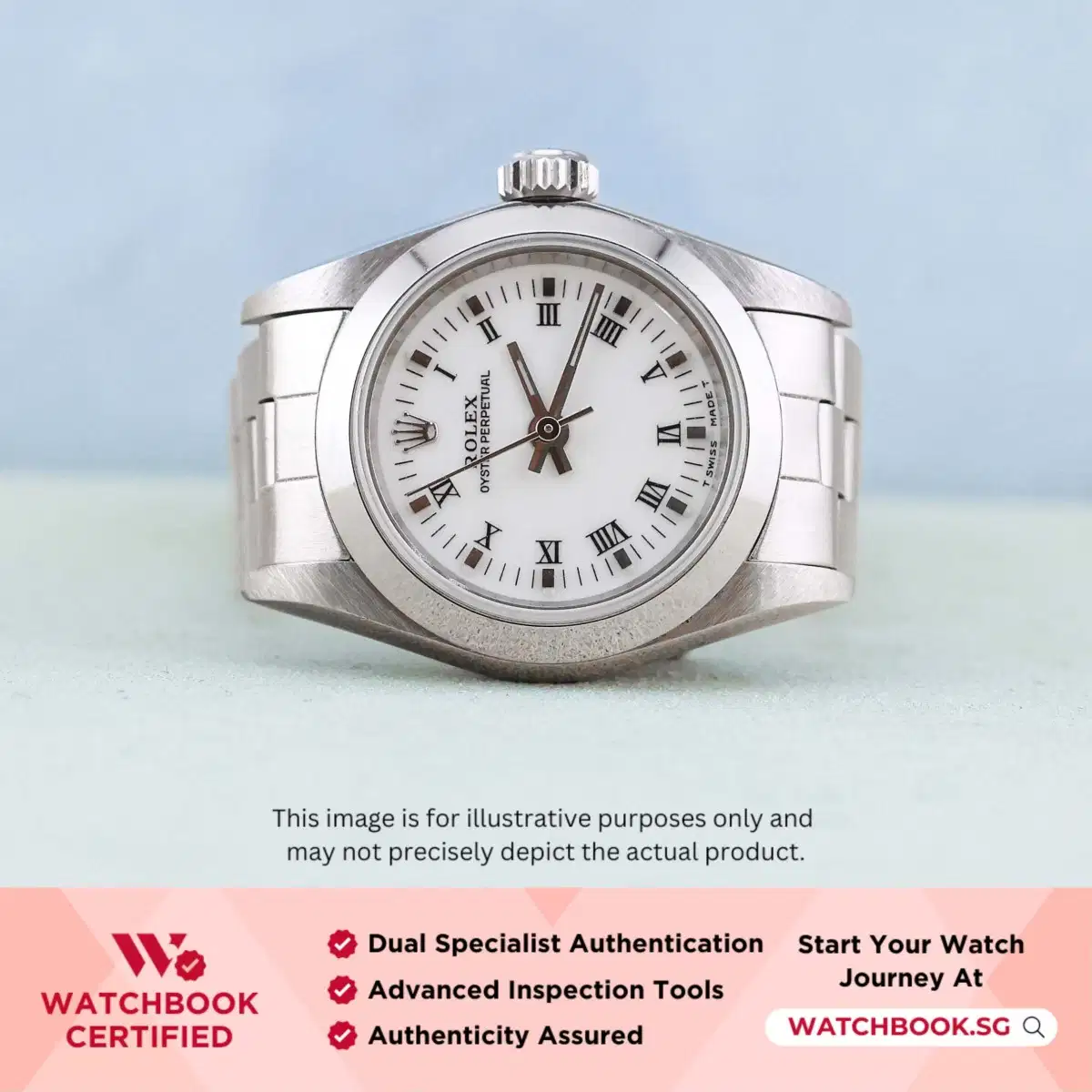 Rolex Oyster Perpetual 67180 White Oyster thumbnail