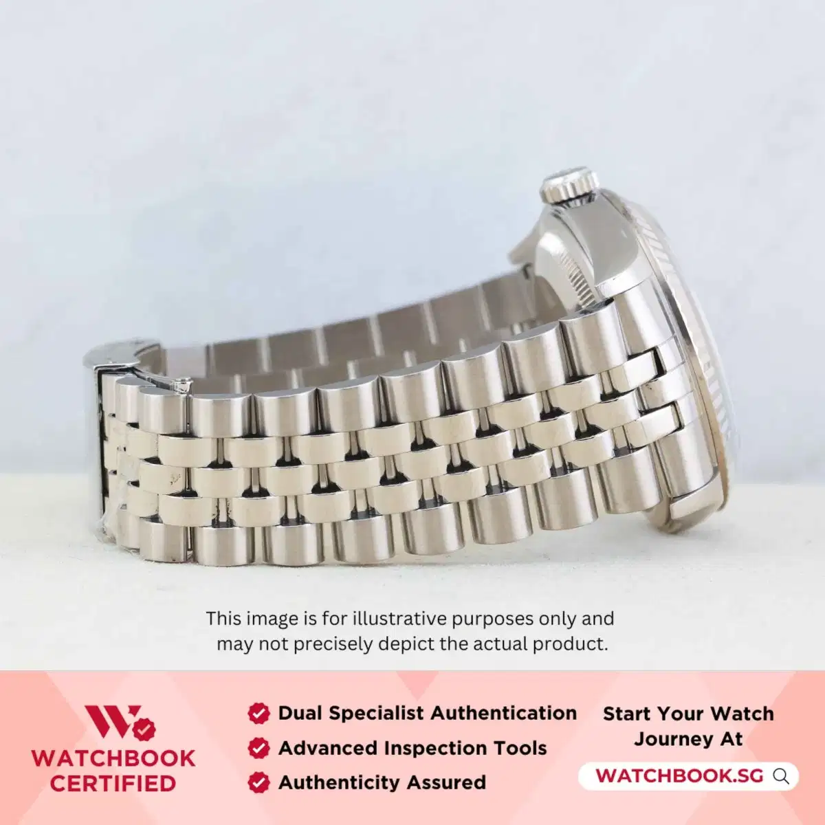 Rolex Datejust 16234 Mother of Pearl MOP w 10 Point Diamonds Jubilee thumbnail