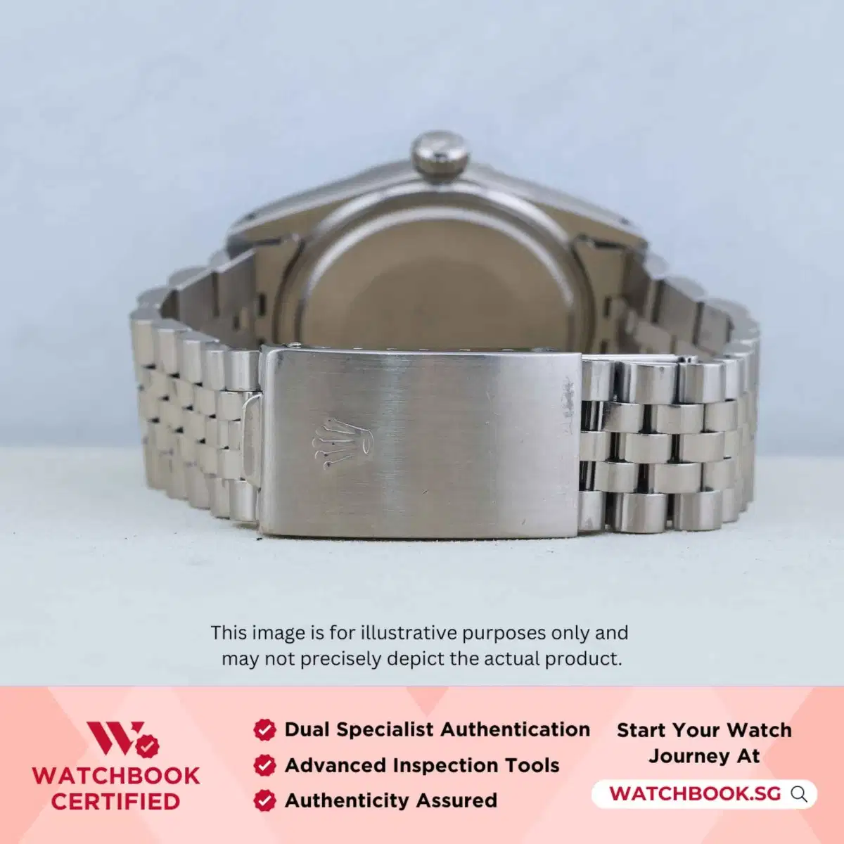 Rolex Datejust 16014 White Buckley Jubilee thumbnail