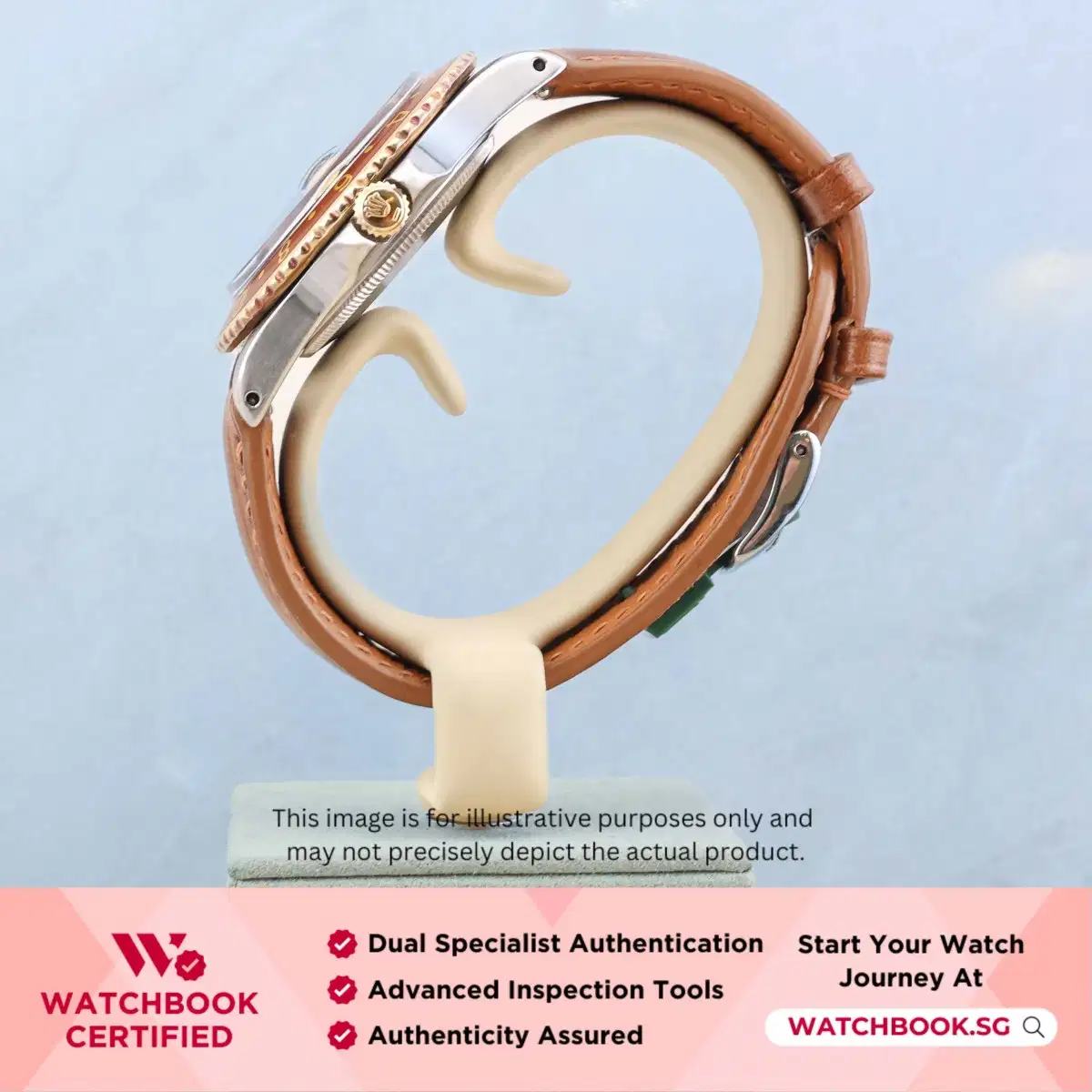 Rolex GMT-Master 1675/3 Nipple Dial Leather thumbnail