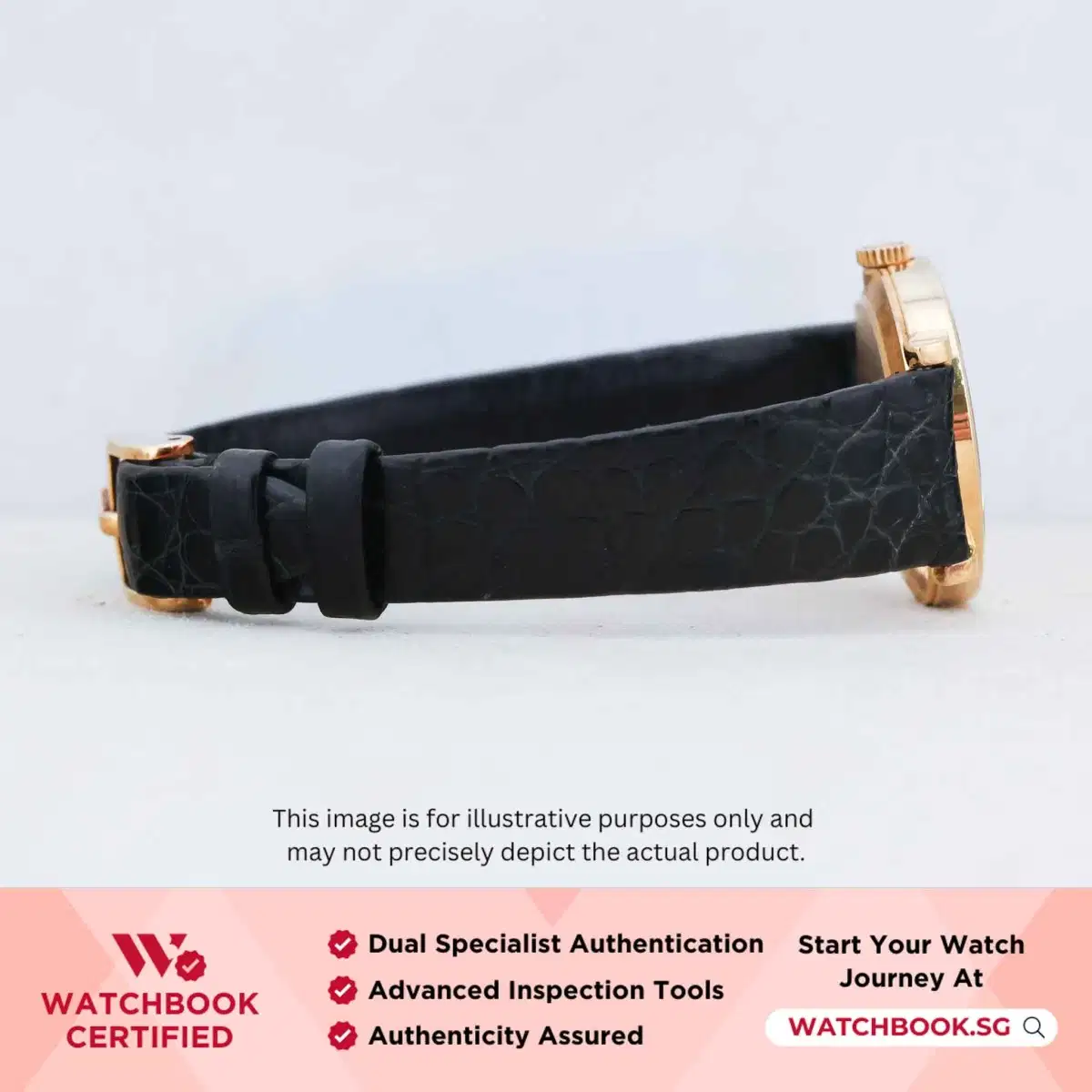 Rolex Cellini Arip Mahmud 5109 MOP w Golden Arabic Leather thumbnail