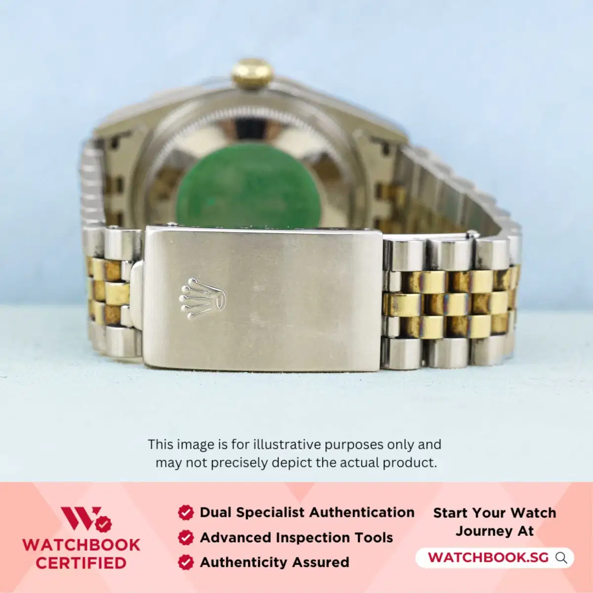 Rolex Datejust 16233 White Roman w 10 Point Diamond Jubilee thumbnail