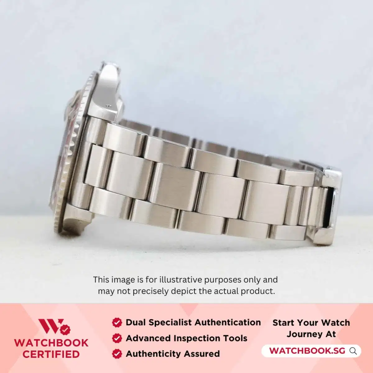 Rolex GMT-Master Pepsi 16750 Black w Index Oyster thumbnail