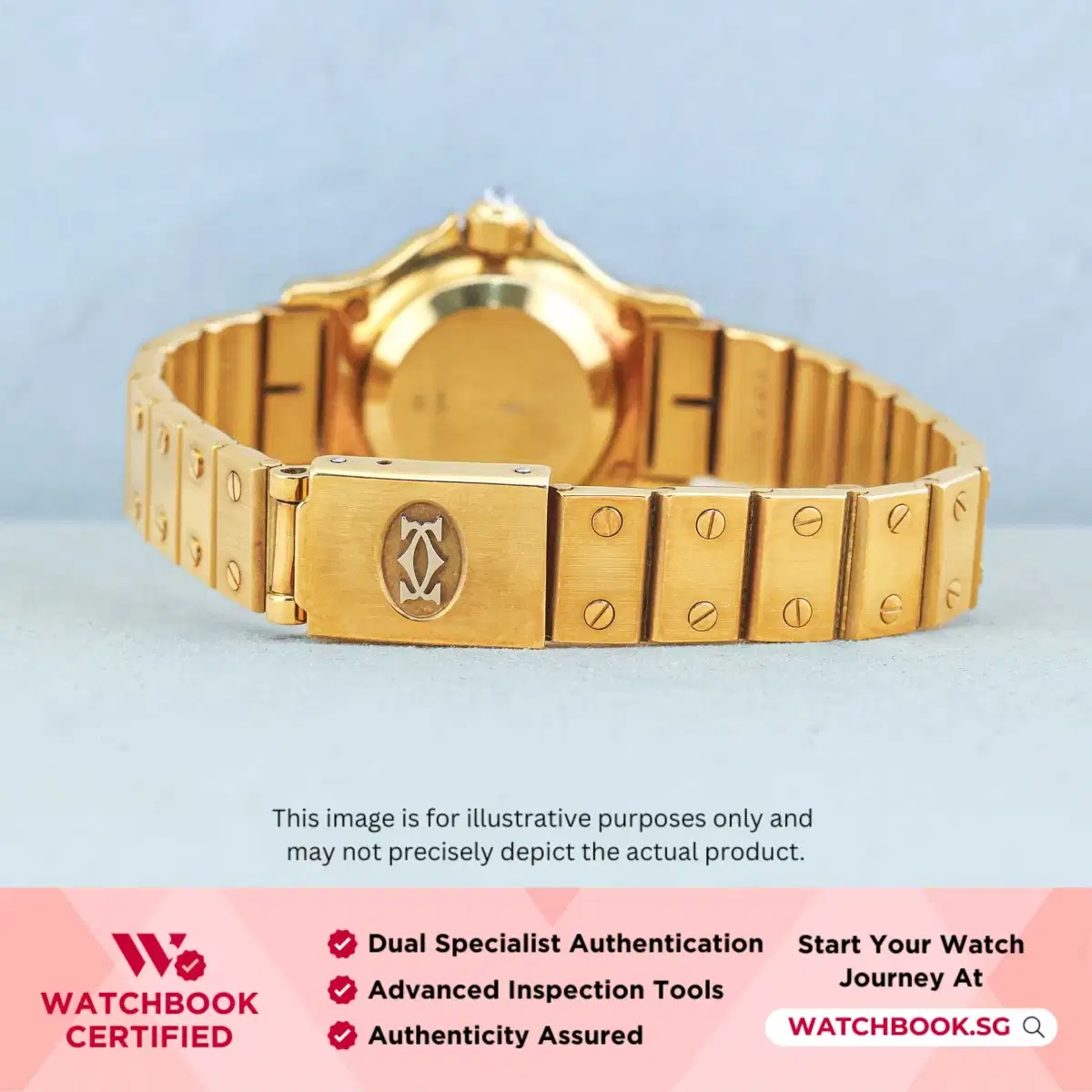 Cartier Santos Octagon 2965 Onyx w Diamonds thumbnail