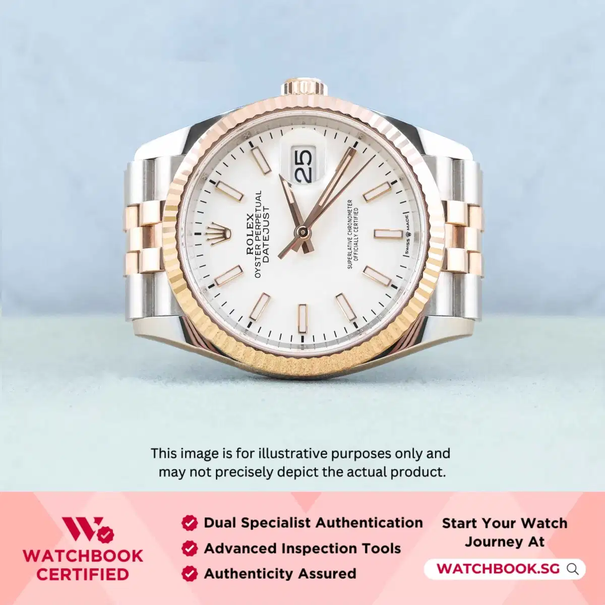 Rolex Datejust 126231 White Jubilee