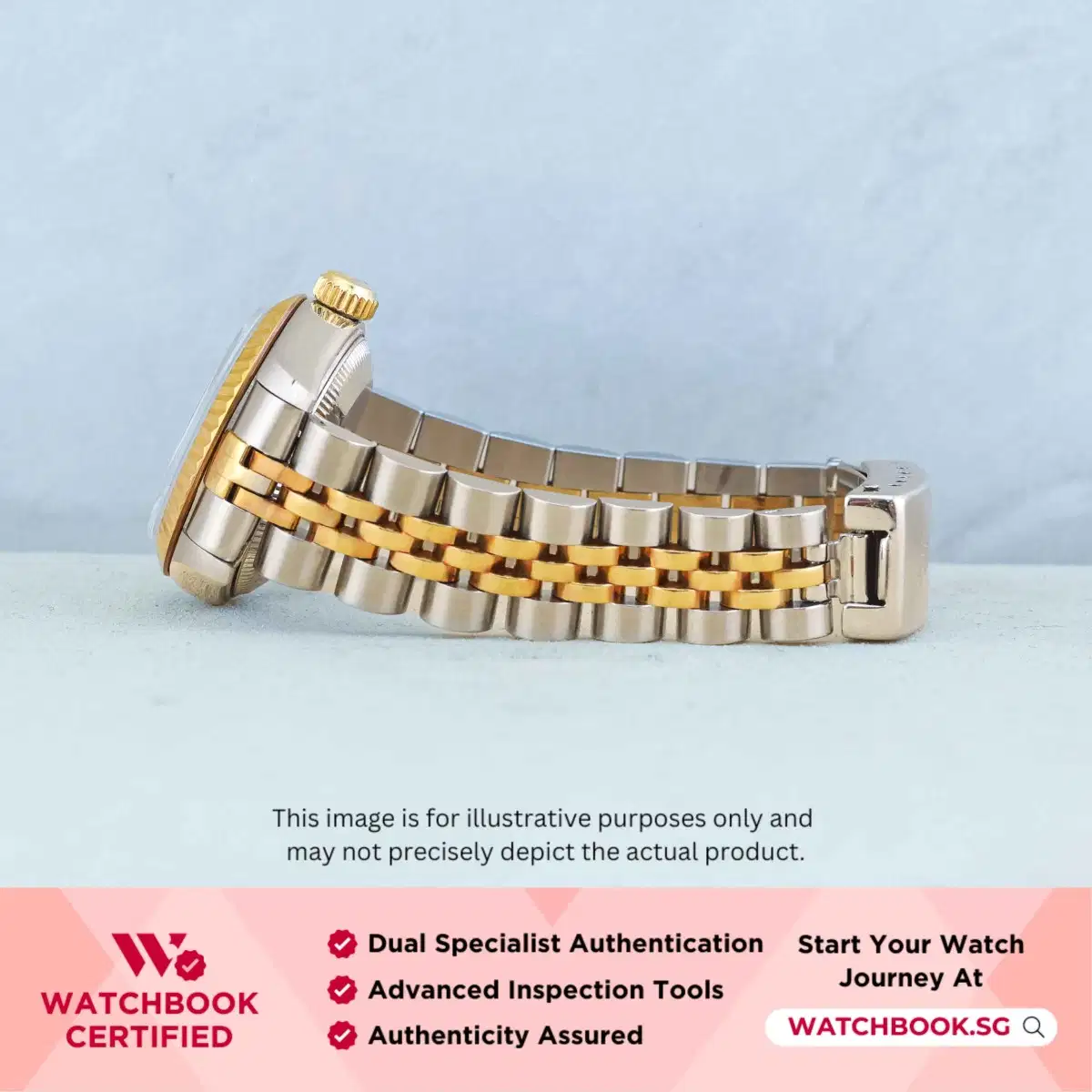 Rolex Datejust 69173 White Roman Jubilee thumbnail