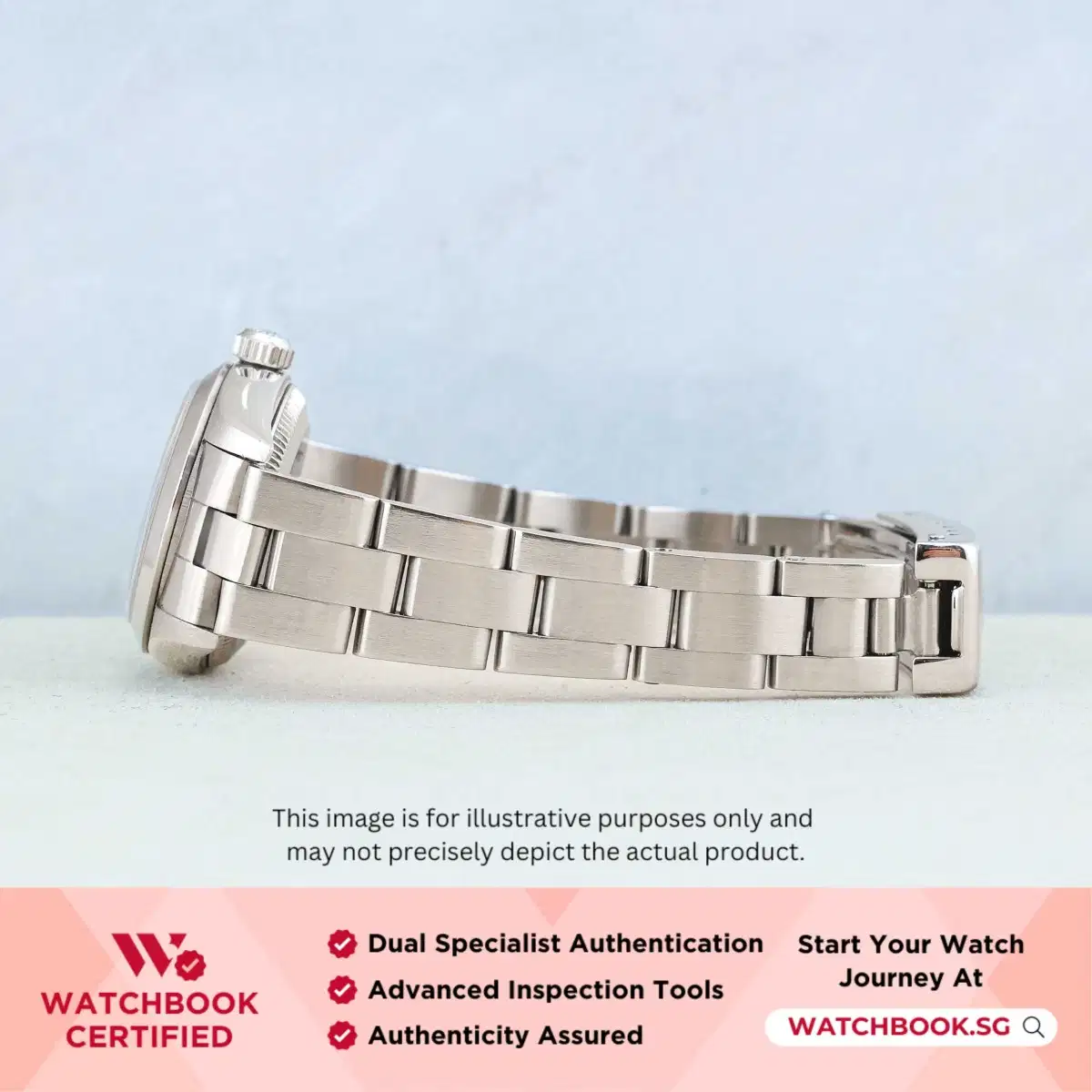 Rolex Oyster Perpetual 76080 Black Bracelet thumbnail
