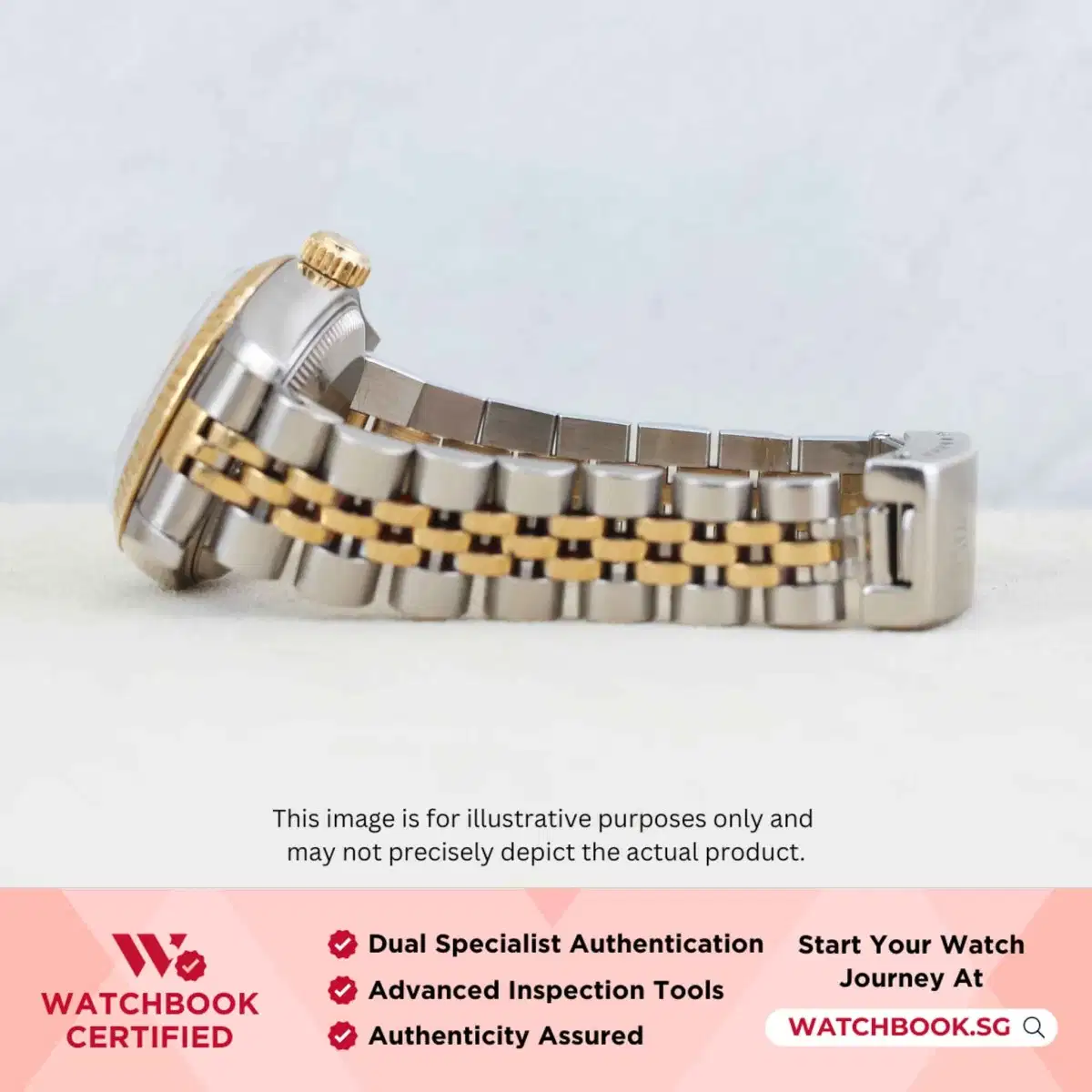 Rolex Datejust 69173 Champagne w 10 Points Diamond Jubilee thumbnail