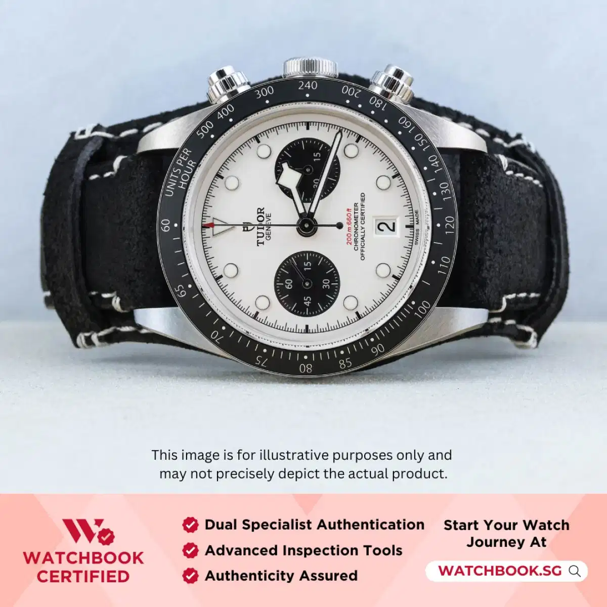 Tudor Black Bay Chrono Panda 79360N White