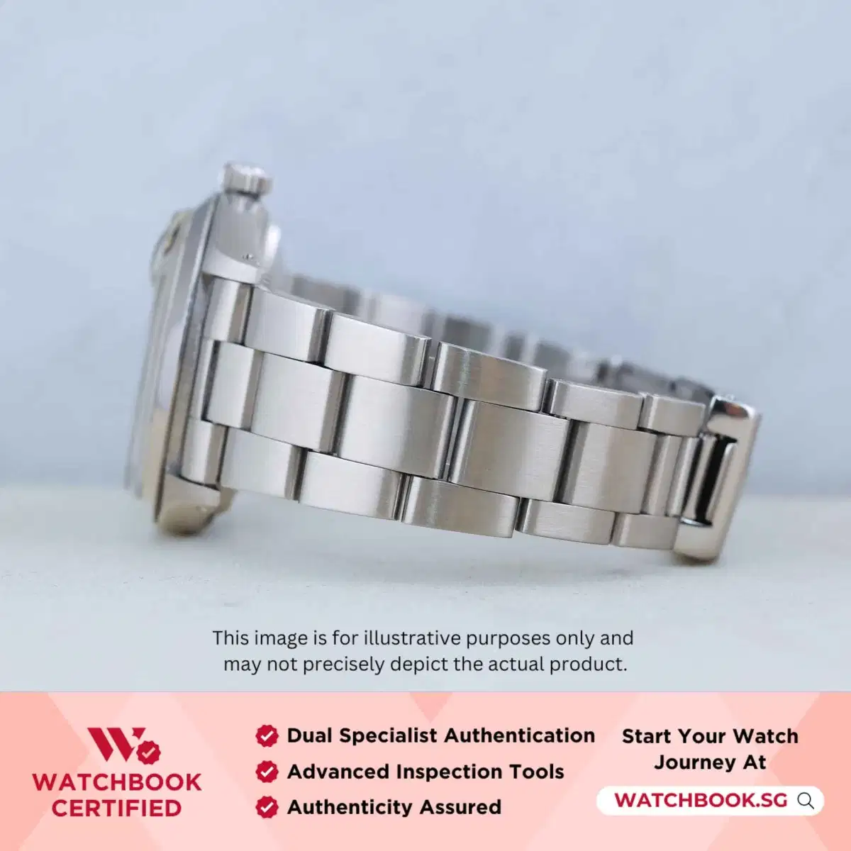 Rolex Oyster Perpetual Date 15000 Black w Silver Index Oyster thumbnail