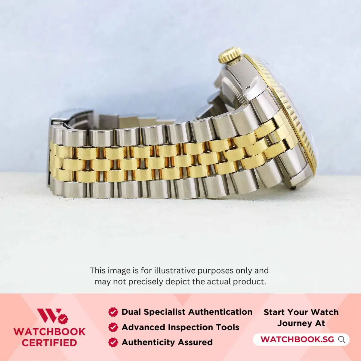 Rolex Datejust 16233 Cream Roman Jubilee thumbnail