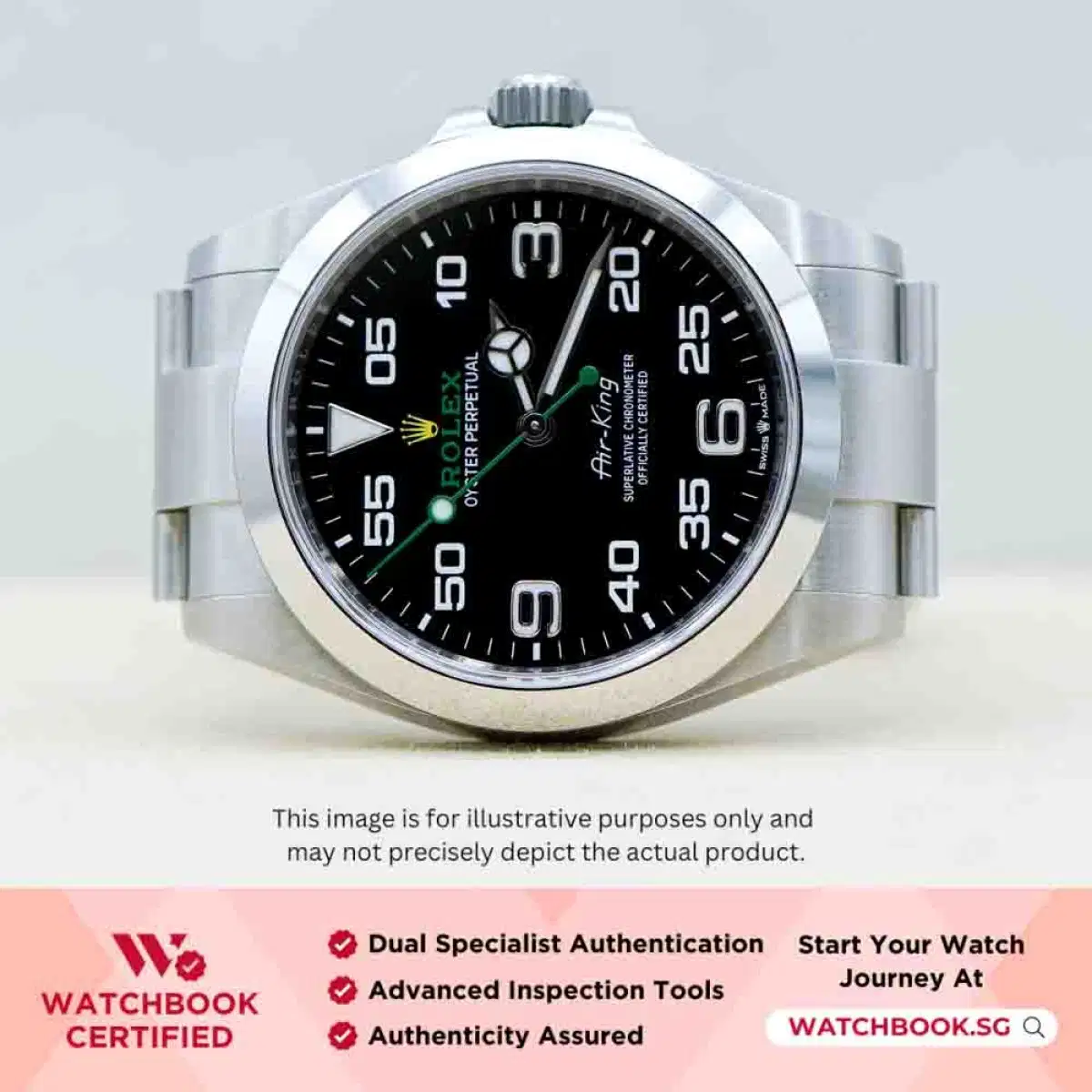 Rolex Air King 126900 Black Oyster