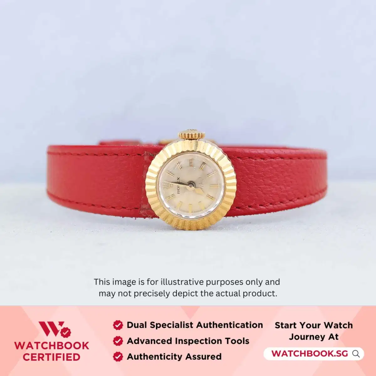 Rolex Orchid Chameleon 8788 Silver Leather