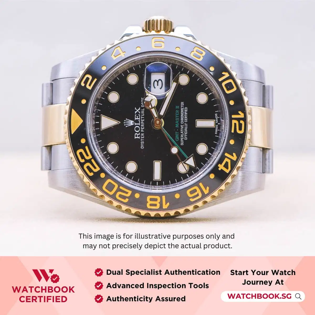 Rolex GMT Master II 116713LN Black Oyster