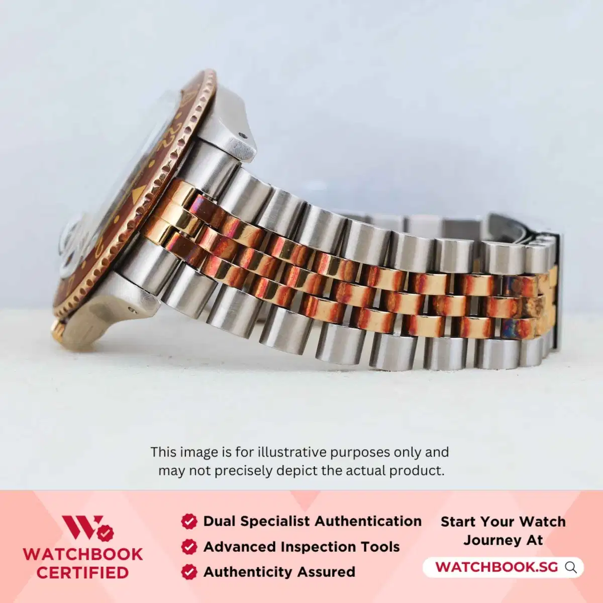 Rolex GMT-Master 16753 Nipple Brown Jubilee thumbnail