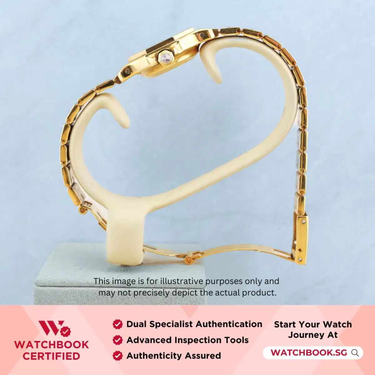 Cartier Santos Octagon 2965 Onyx w Diamonds thumbnail