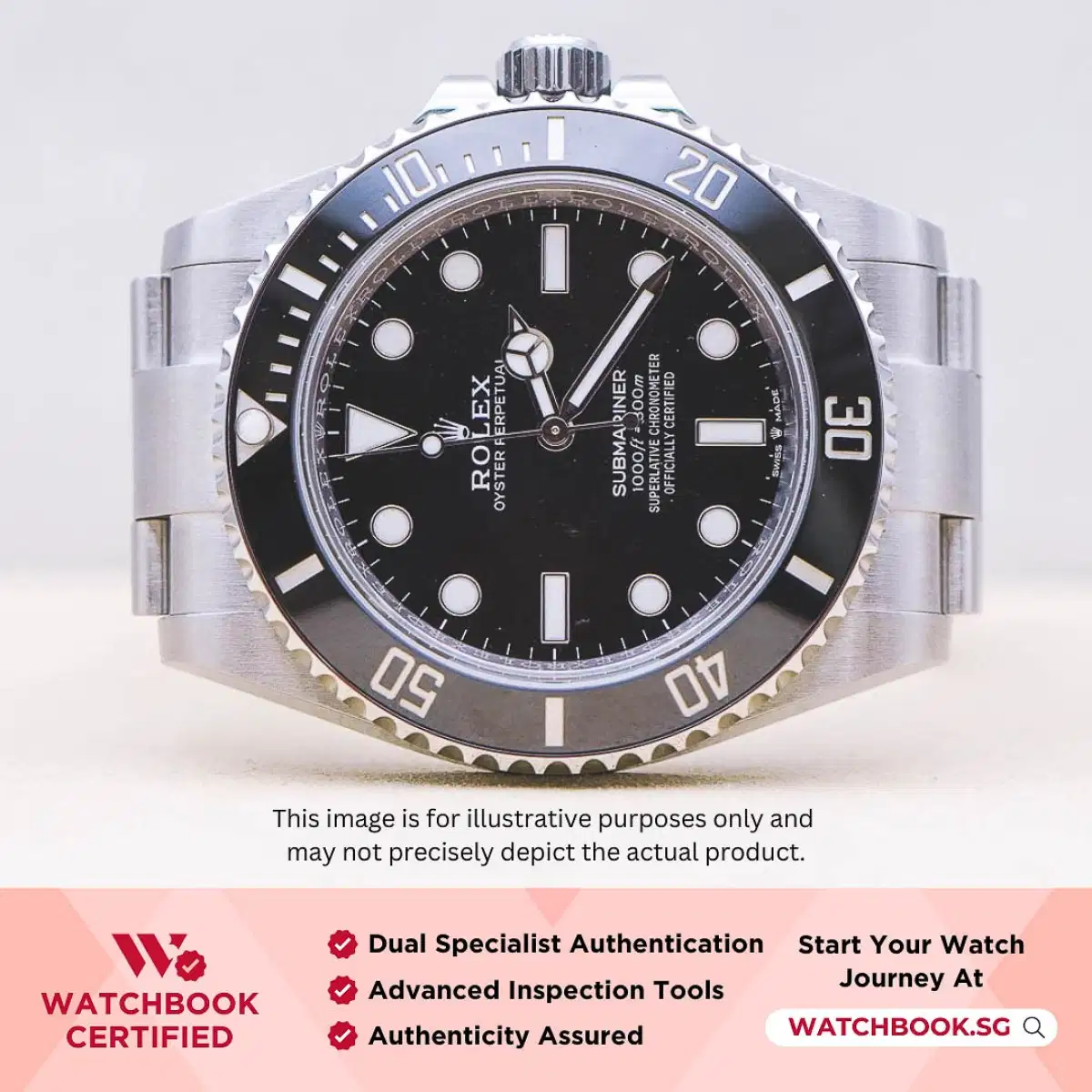 Rolex Submariner No Date 124060 Black Oyster